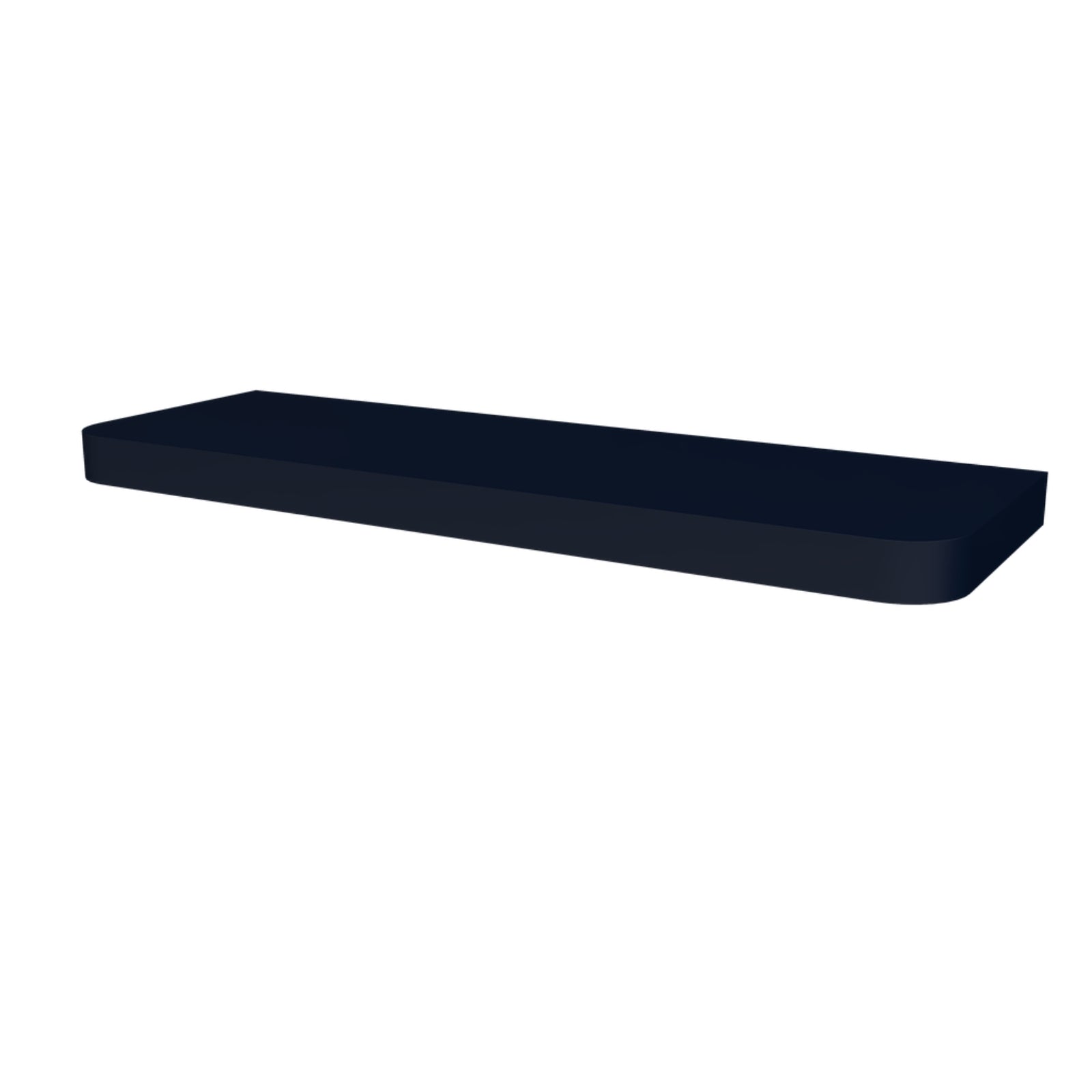 Angle 3 Timberline Curved Splice Shelf 600mm SPLC-S-600 - The Blue Space