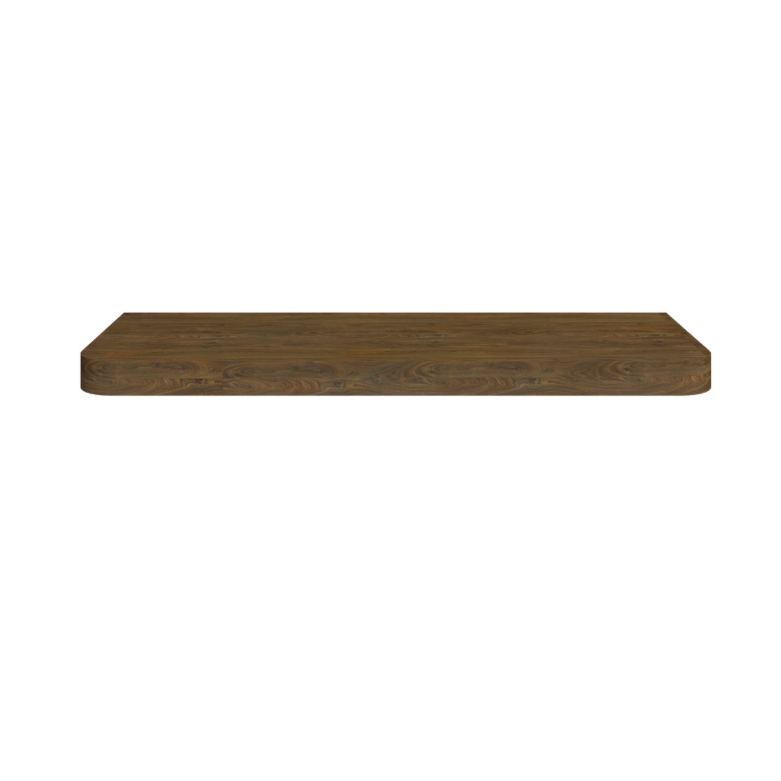 Front 2 Timberline Curved Splice Shelf 600mm SPLC-S-600 - The Blue Space