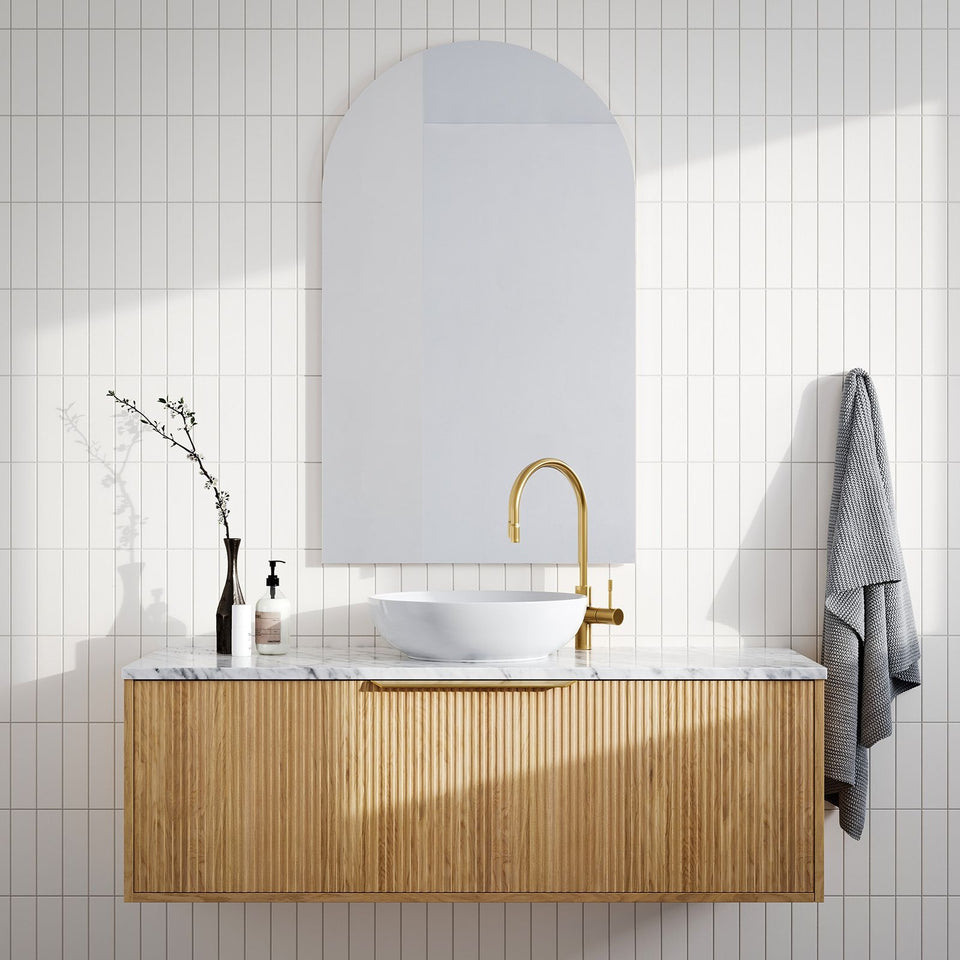 Timberline Elwood Dockland Wall Hung Vanity With Above Counter Basin