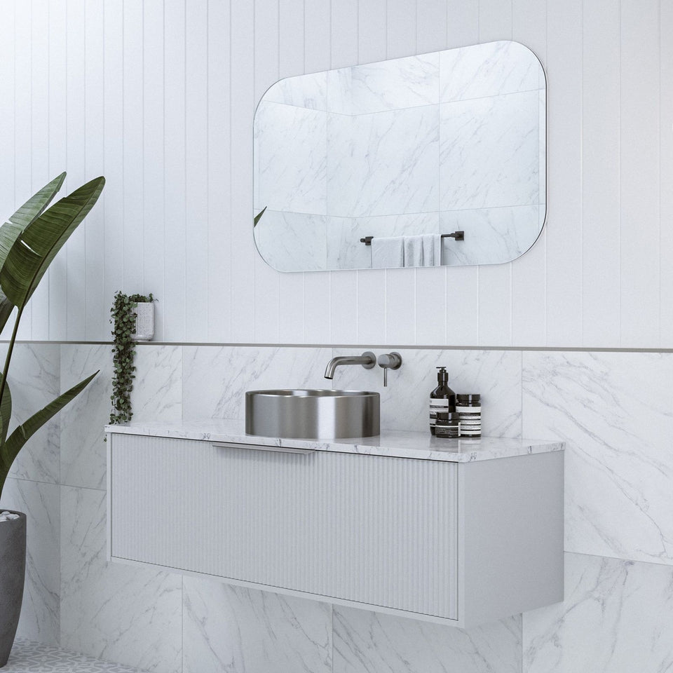 Timberline Elwood Dockland Wall Hung Vanity With Above Counter Basin