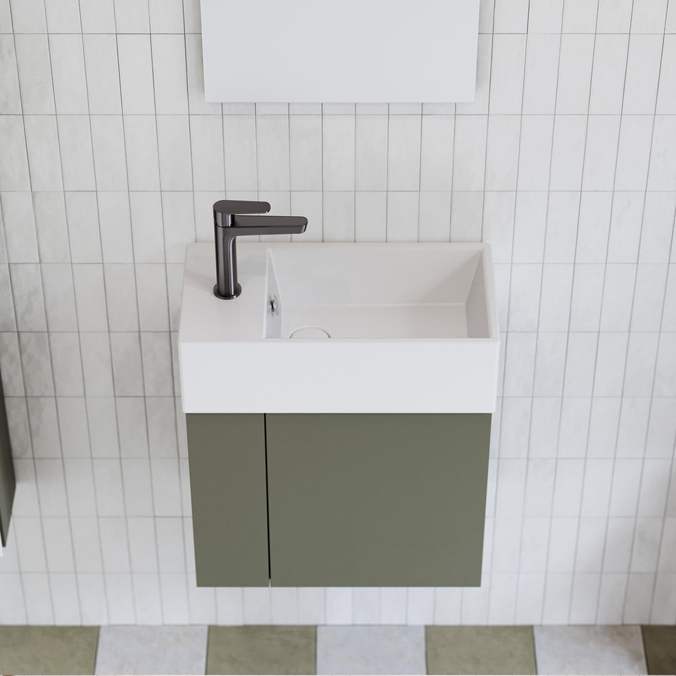 Timberline Frankie Wall Hung Vanity with Liberty Ceramic Top
