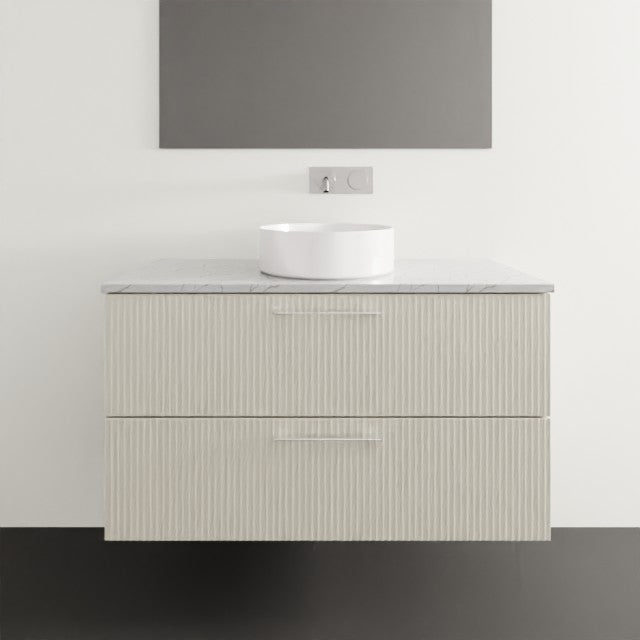 Timberline Henley Dockland Wall Hung Vanity with Above Counter Basin