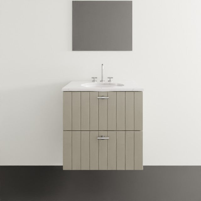 Timberline Henley Vertical Wall Hung Vanity With Under Counter Basin