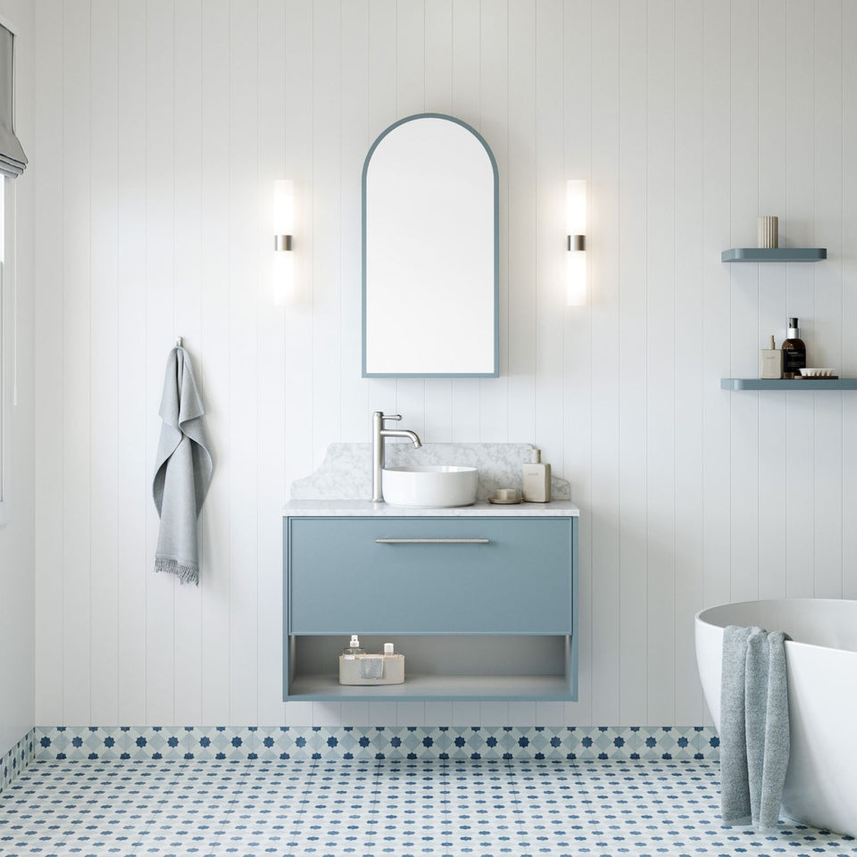 Timberline Karlie Wall Hung Vanity with SilkSurface Top & Basin