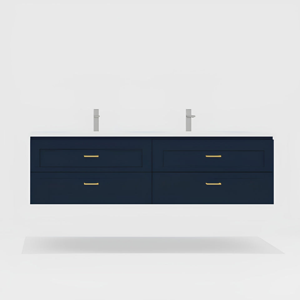 Timberline Nevada Plus Classic Wall Hung Vanity with Stadium Mineral Composite Top
