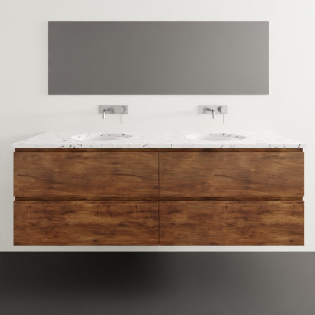 Timberline Nevada Plus Wall Hung Vanity with SilkSurface Top & Under Counter Basin