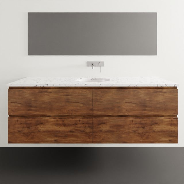 Timberline Nevada Plus Wall Hung Vanity with SilkSurface Top & Under Counter Basin