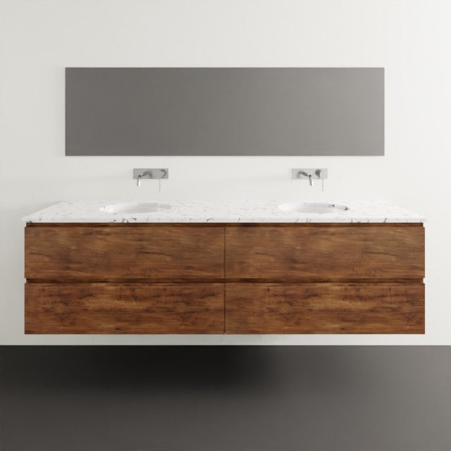 Timberline Nevada Plus Wall Hung Vanity with SilkSurface Top & Under Counter Basin
