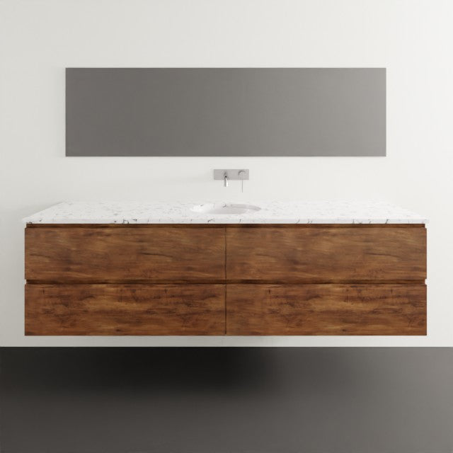Timberline Nevada Plus Wall Hung Vanity with SilkSurface Top & Under Counter Basin