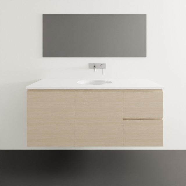 Timberline Nevada Wall Hung Vanity with SilkSurface Top & Under Counter Basin