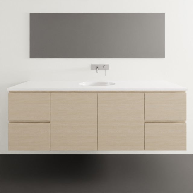 Timberline Nevada Wall Hung Vanity with SilkSurface Top & Under Counter Basin