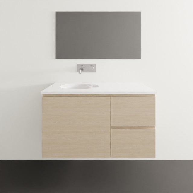 Timberline Nevada Wall Hung Vanity with SilkSurface Top & Under Counter Basin