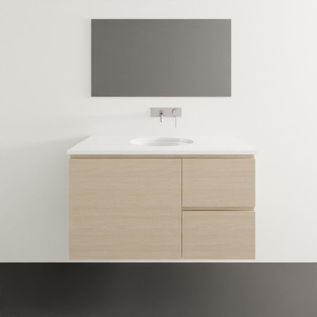 Timberline Nevada Wall Hung Vanity with SilkSurface Top & Under Counter Basin