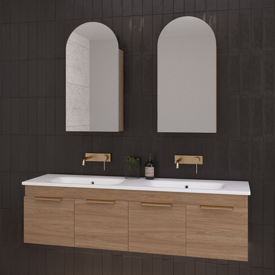 Timberline Rockford Wall Hung Vanity with Haven Dolomite Basin Top
