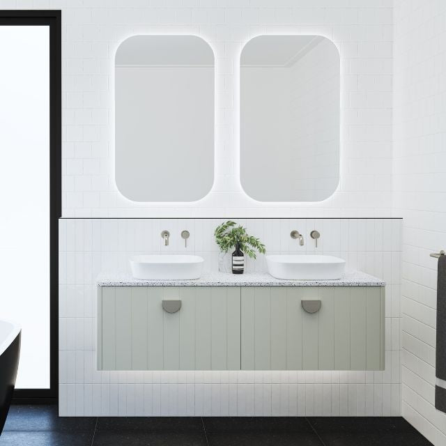 Timberline Saba Wall Hung Vanity With Above Counter Basin