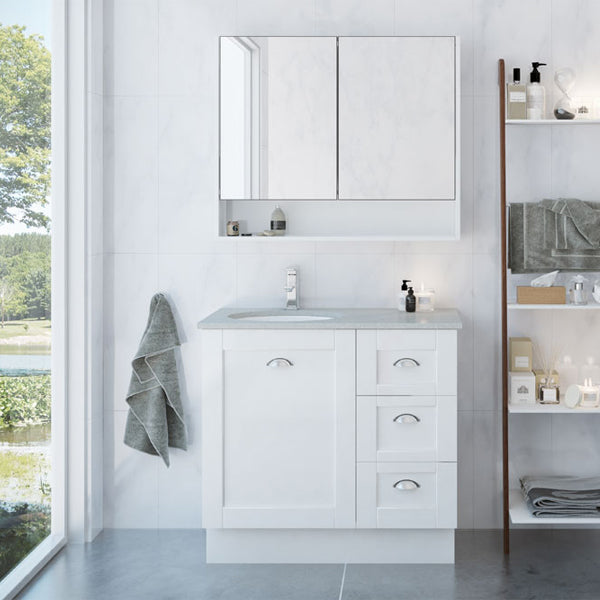 Timberline Victoria Floor Standing Vanity with Under Counter Basin