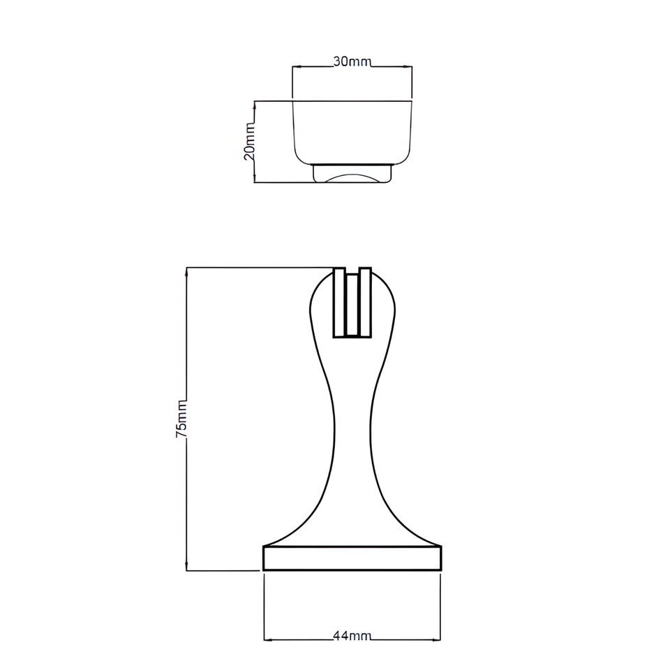 TradCo Magnetic Door Stop Chrome Plated