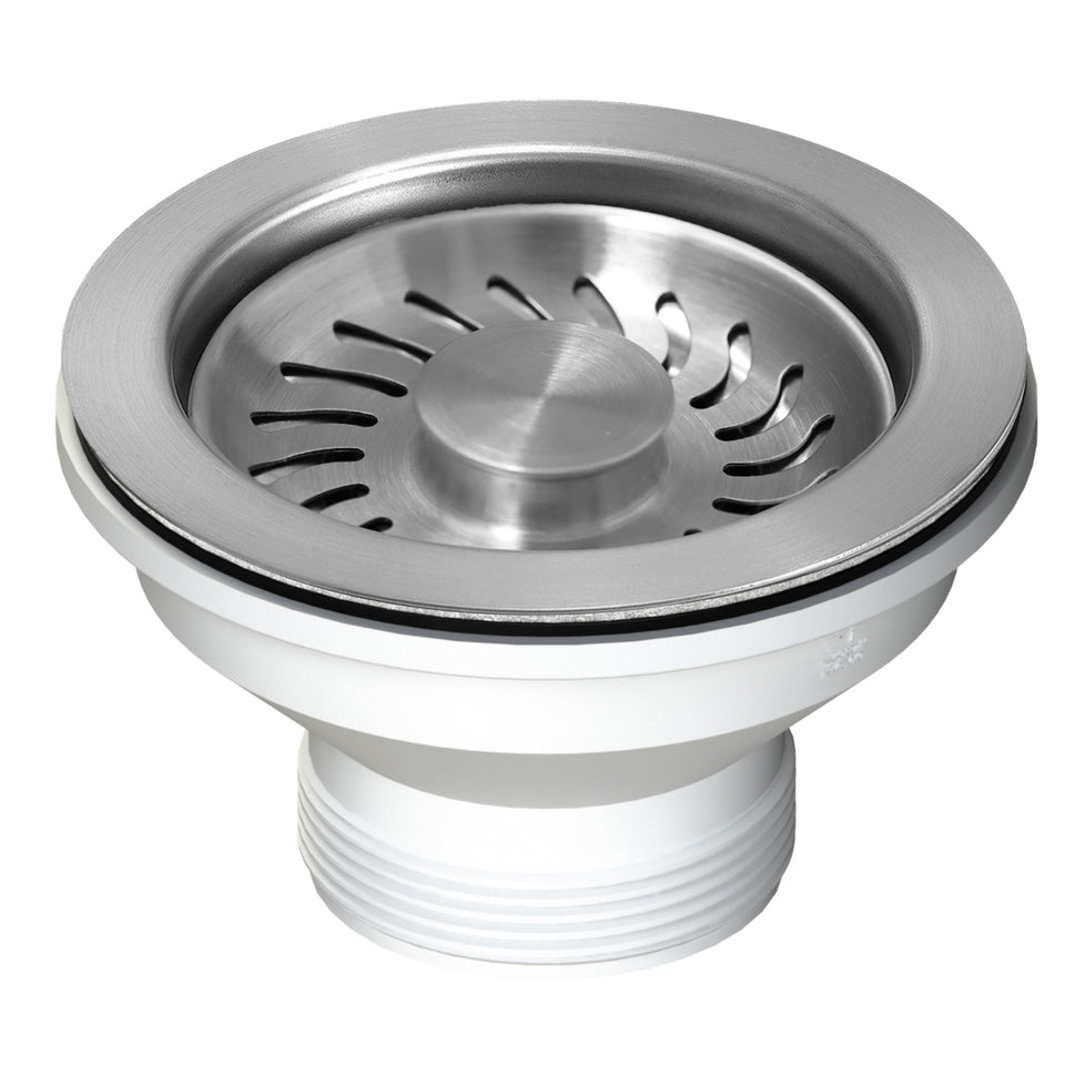 Turner Hastings 90 x 50mm Brushed Nickel Basket Waste