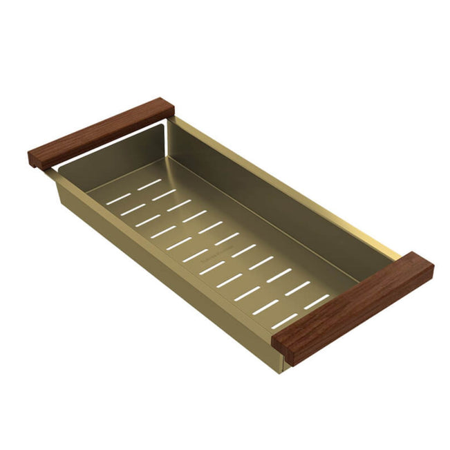 Turner Hastings Sink Colander 43 x 19 - Brushed Brass