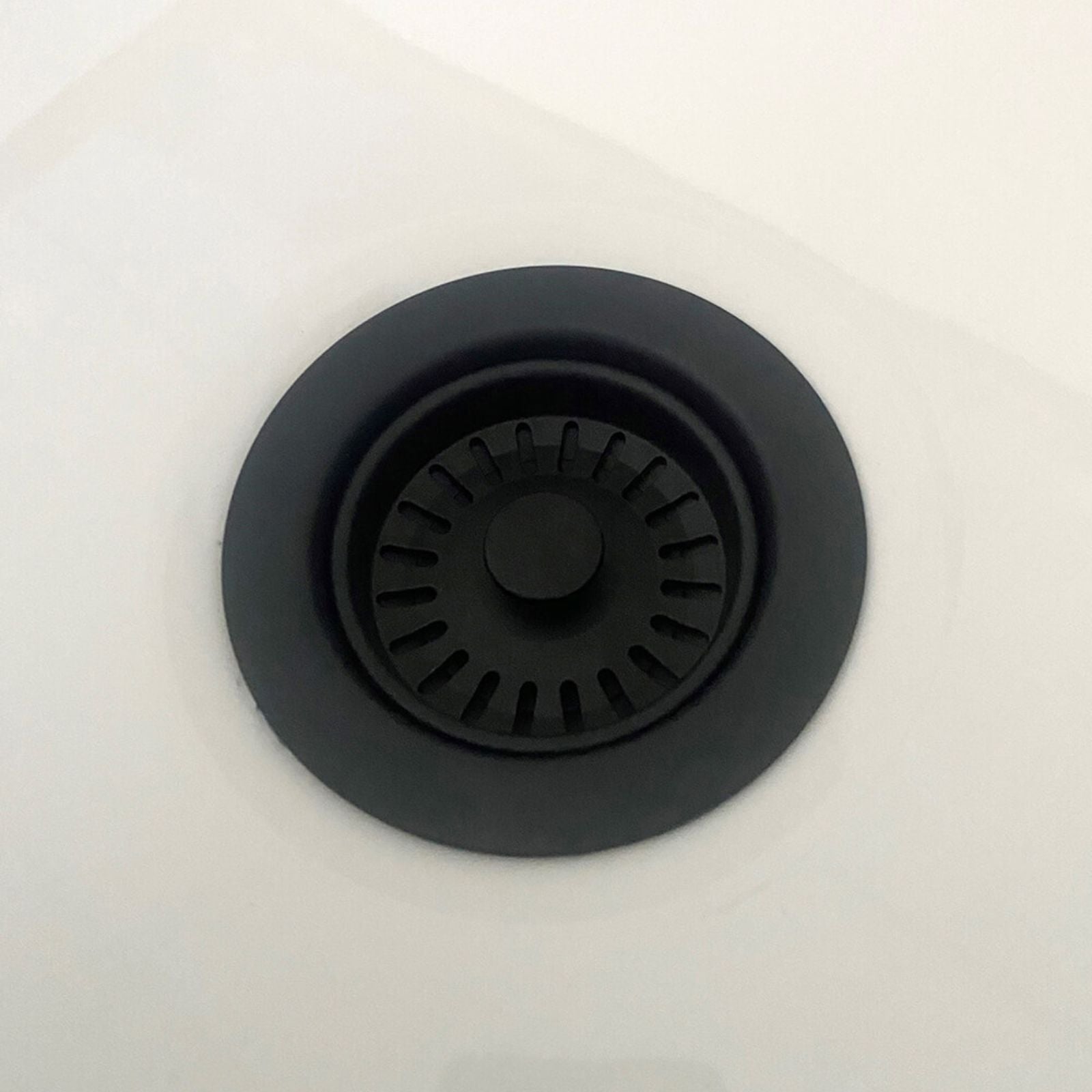 Lifestyle 2 Turner Hastings 90 x 50mm Matte Black Basket Waste 90BW-MB - The Blue Space
