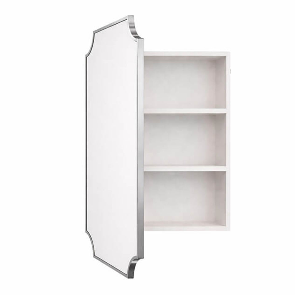 Turner Hastings Claremont 800x500mm Shaving Cabinet - Chrome