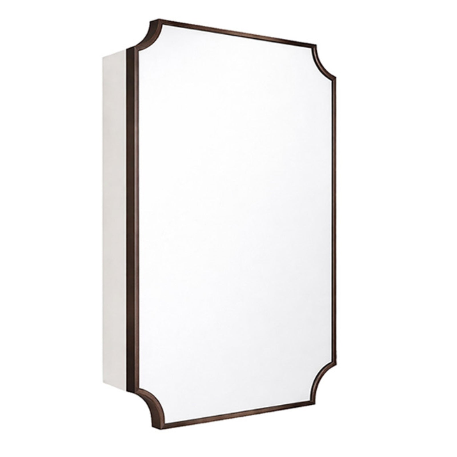 Turner Hastings Claremont 800x500mm Shaving Cabinet - English Bronze CL406SC-EB - The Blue Space