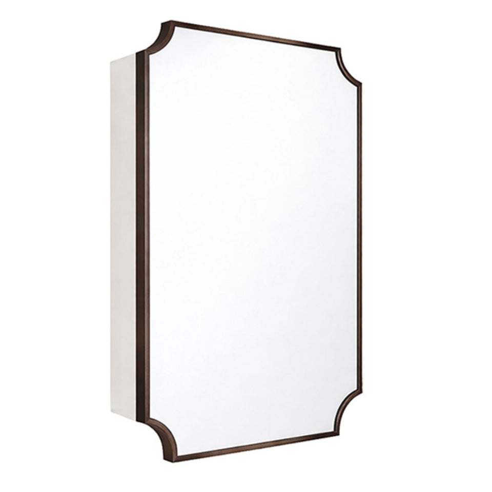 Turner Hastings Claremont 800x500mm Shaving Cabinet - English Bronze