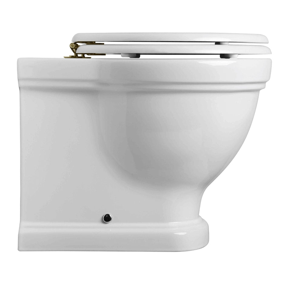 Build Your In-Wall Toilet: Turner Hastings Claremont Wall Faced Toilet Pan with Geberit Sigma Cistern Option