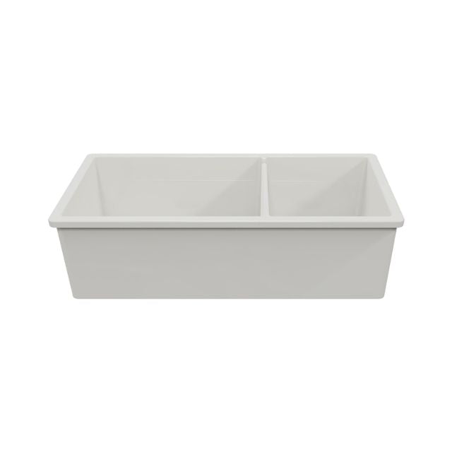 Turner Hastings Cuisine 93 x 48 One And A Half Bowl Inset/Undermount Matte White Sink