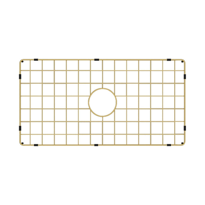 Turner Hastings Cuisine 81x48 Protective Stainless Steel Grid - Brushed Brass CU812SSG-BB - The Blue Space