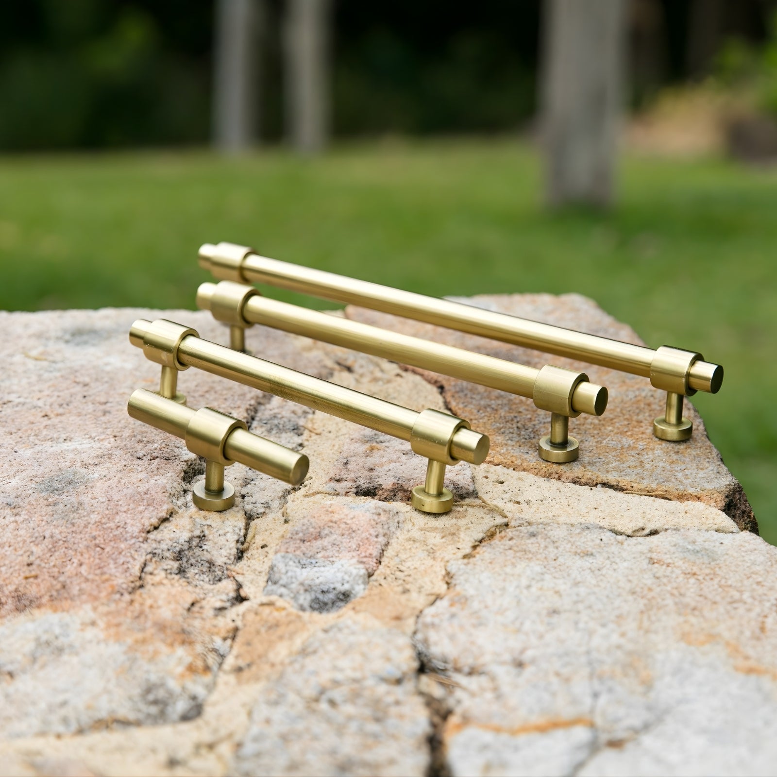 Variations Turner Hastings Fanetta 128mm Pull Handle Brushed Nickel FA128CB-BN - The Blue Space