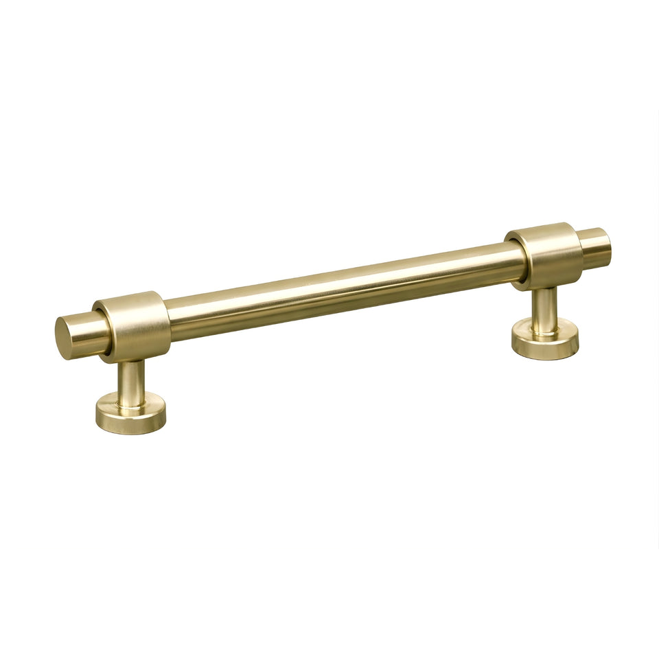 Turner Hastings Fanetta 128mm Pull Handle Brushed Brass