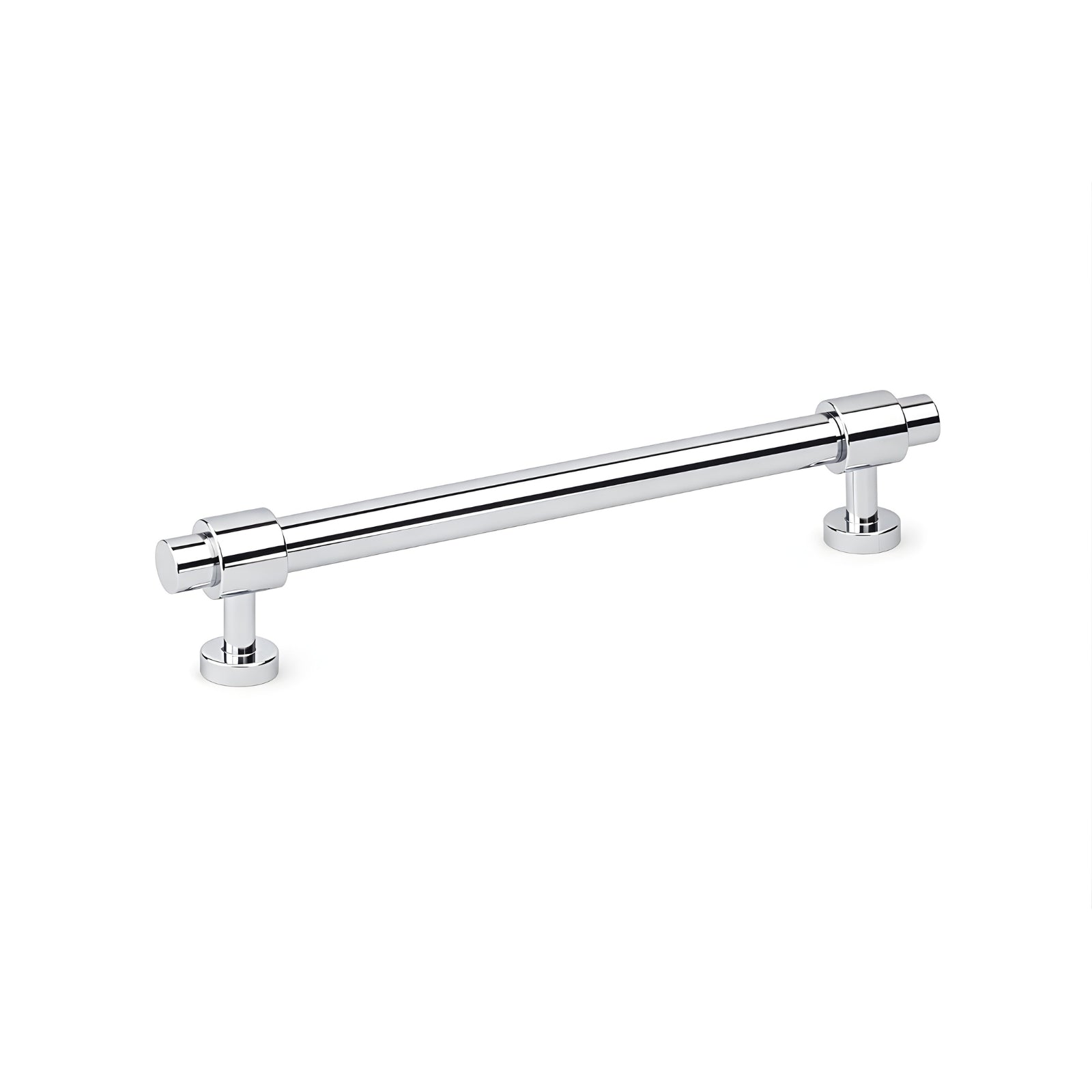 Single Turner Hastings Fanetta 128mm Pull Handle Chrome FA128CB-CH - The Blue Space