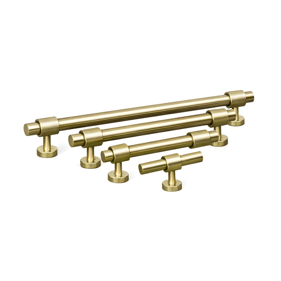 Turner Hastings Fanetta 160mm Pull Handle Brushed Brass