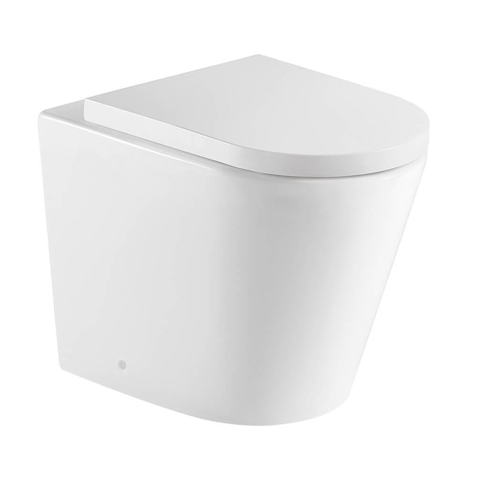 Build Your In-Wall Toilet: Turner Hastings Fino WhisperFlush Wall Faced Toilet Pan Gloss White with Cistern Options
