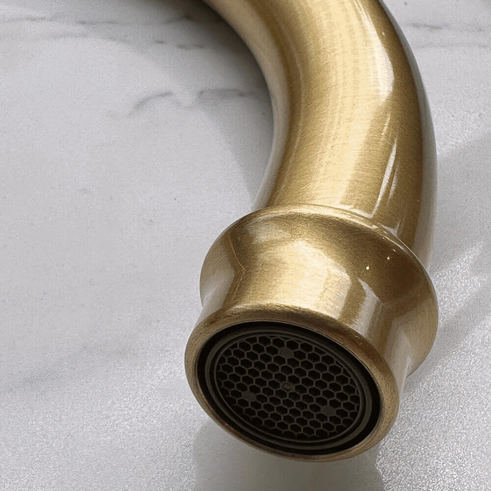 Turner Hastings Ludlow Purifier Mixer with Filter Cartridge - Brushed Brass