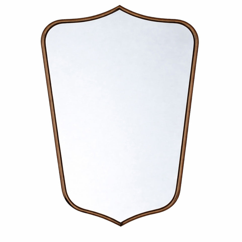 Turner Hastings Mayer Shield 800x500mm Mirror - English Bronze