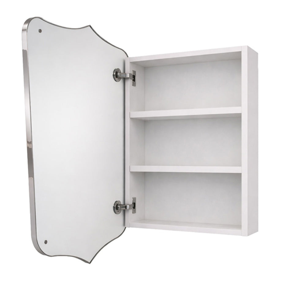 Turner Hastings Mayer Shield 800x500mm Shaving Cabinet - Chrome