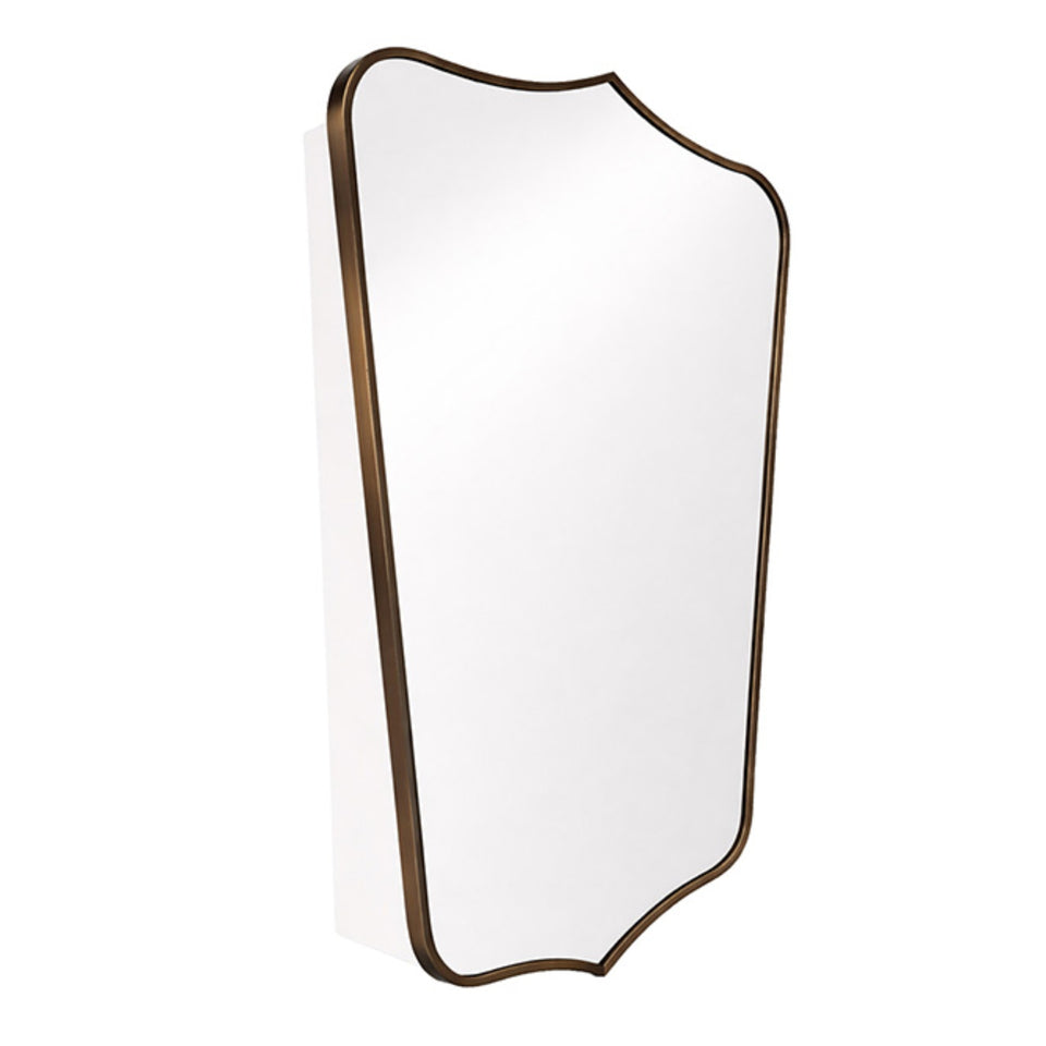 Turner Hastings Mayer Shield 800x500mm Shaving Cabinet - English Bronze