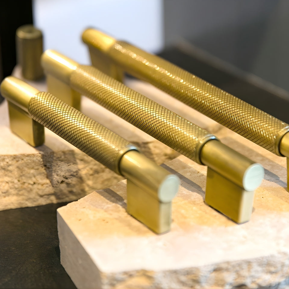Turner Hastings Sassari 128mm Pull Handle Brushed Brass