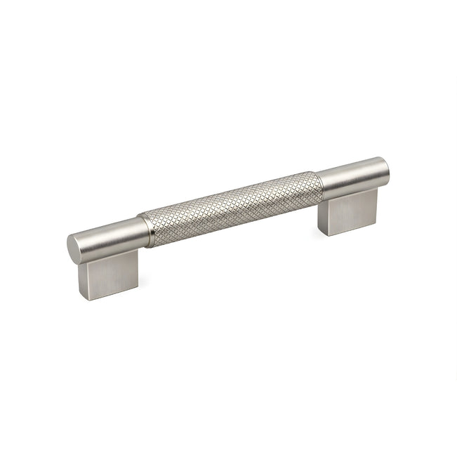 Single Turner Hastings Sassari 128mm Pull Handle Brushed Nickel SA128CB-BN - The Blue Space