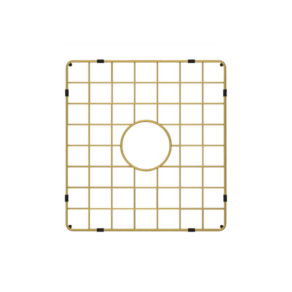 Turner Hastings Stainless Steel Grid to suit Cove 85 (large side) - Brushed Brass CV411SSG-BB - The Blue Space