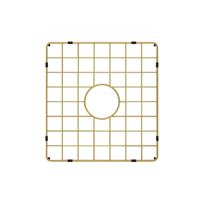 Turner Hastings Stainless Steel Grid to suit Cove 85 (large side) - Brushed Brass CV411SSG-BB - The Blue Space