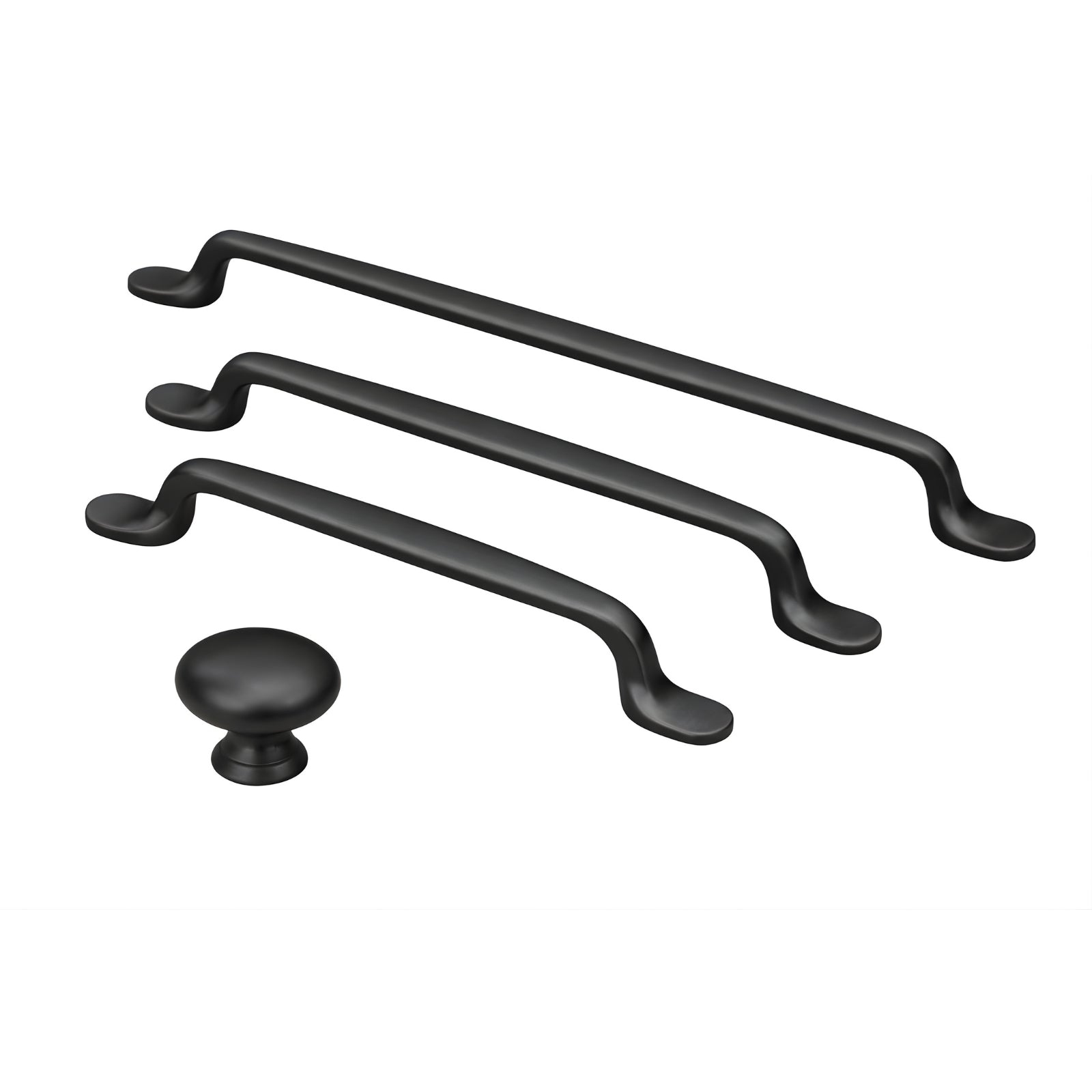 Turner Hastings Tutto 320mm Pull Handle Matte Black TU320CB-MB - The Blue Space