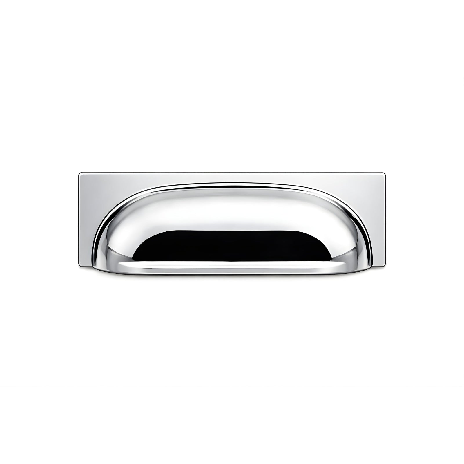 Single Turner Hastings Verese 96mm Cup Pull Handle  Chrome VS96CB-CH - The Blue Space
