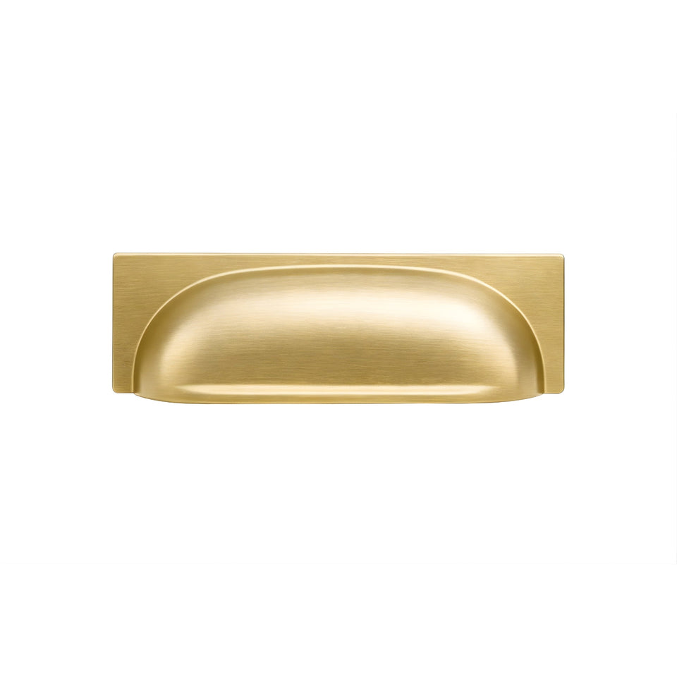 Turner Hastings Verese Cup Pull Handle Brushed Brass