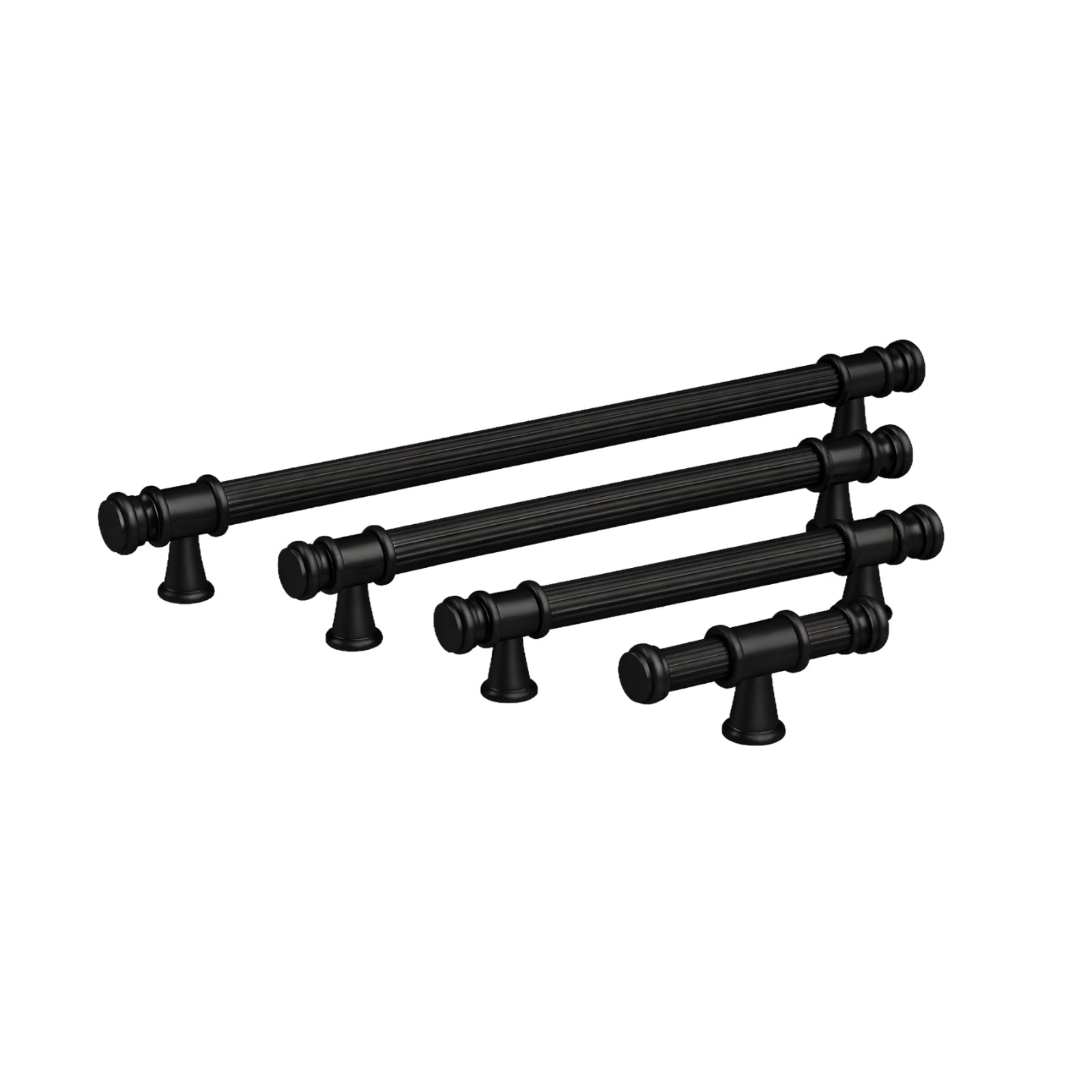 Variations Turner Hastings Verona 160mm Pull HandleMatte Black VE160CB-MB - The Blue Space