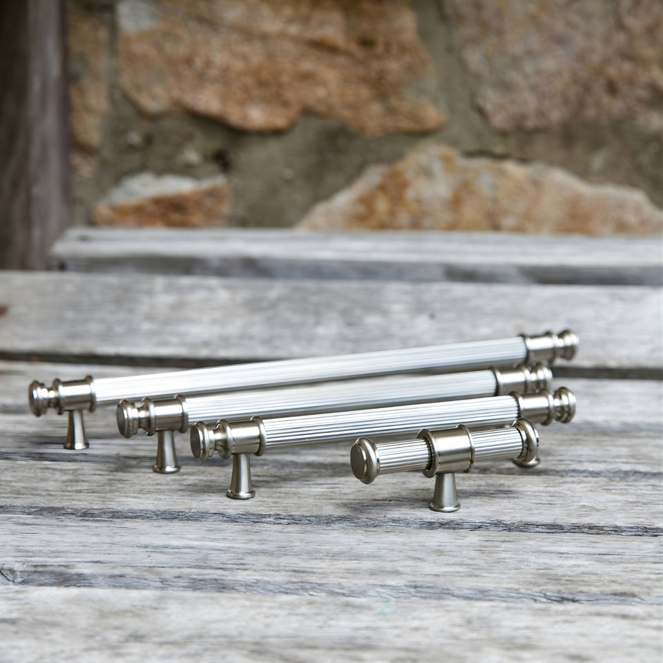 Turner Hastings Verona 224mm Pull Handle Brushed Nickel