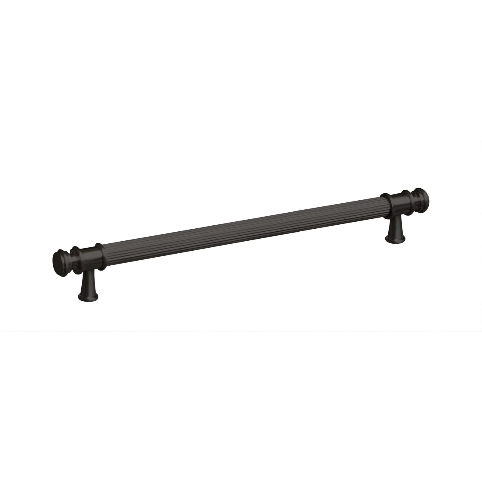 Single Turner Hastings Verona 224mm Pull Handle Matte Black VE224CB-MB - The Blue Space