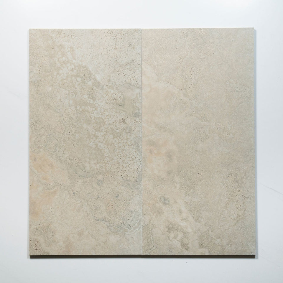 Tuscan Beige Travertine Look Tile 300mm x 600mm